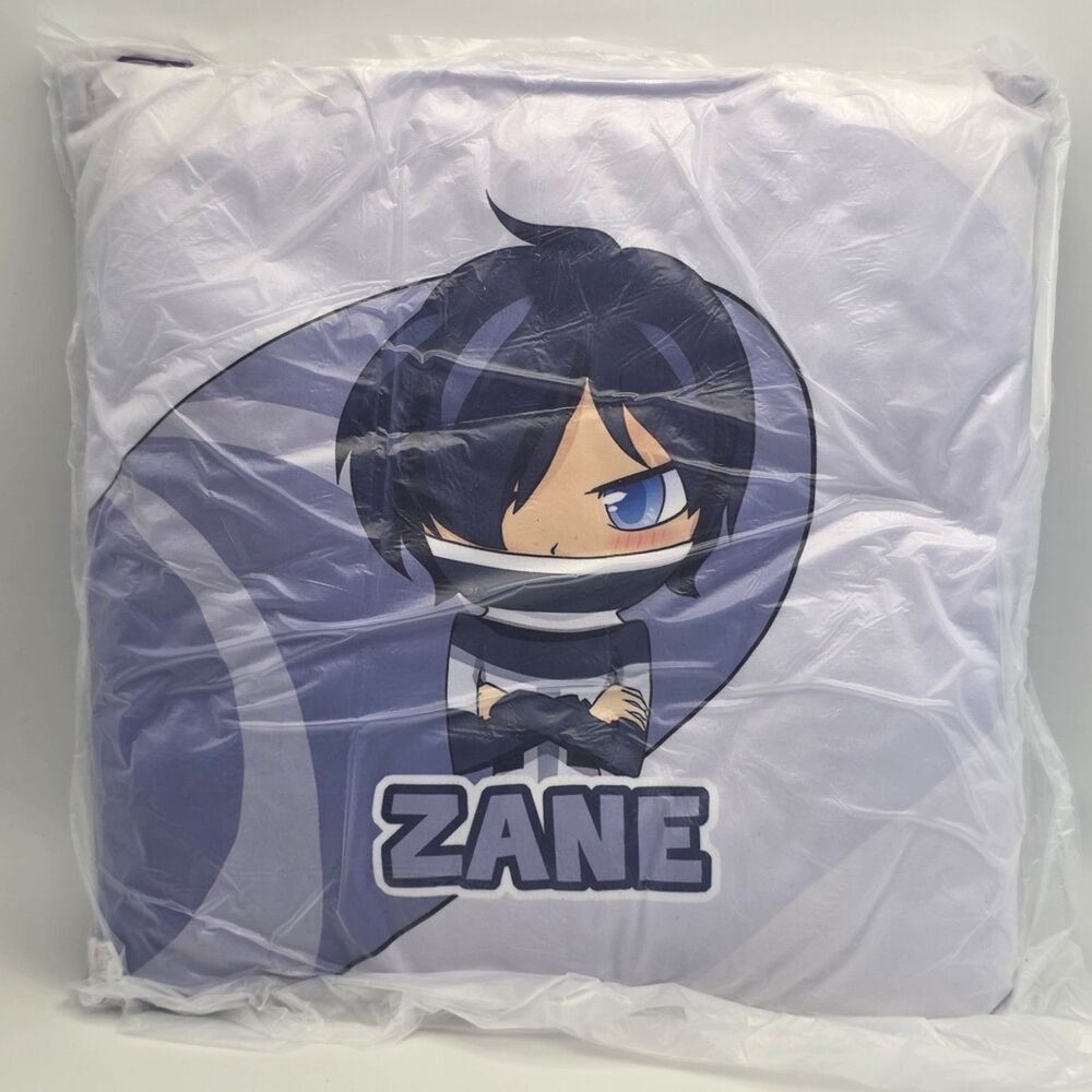 Aphmau Zane shipping pillow 12x12 from the vault Brand new with tags